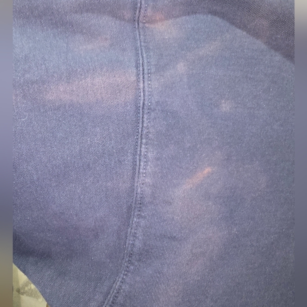 Brandy Melville BAY AREA Logo Navy Hoodie Sweatshirt One Size OS Oversize M L XL - Picture 4 of 9